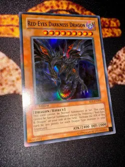 YUGIOH â€¢ RED EYES DARKNESS DRAGON â€¢ ULTRA RARE â€¢ SD1-EN001 â€¢ 1st EDITION â€¢ NM - Image 8