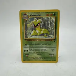 Victreebel  Pokemon Card 32/130 Base Set 2 Unlimited Non Holo Rare Vintage - Image 1