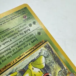 Victreebel  Pokemon Card 32/130 Base Set 2 Unlimited Non Holo Rare Vintage - Image 6