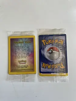 SEALED Ancient Mew Pokemon 2000 Movie Promo Holo Card + Montreal Legendary Bird - Image 2