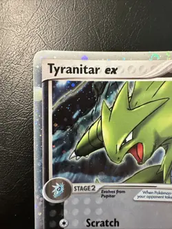 Pokemon Tyranitar EX Pop Series 1 #17 Near Mint Clean - Image 2