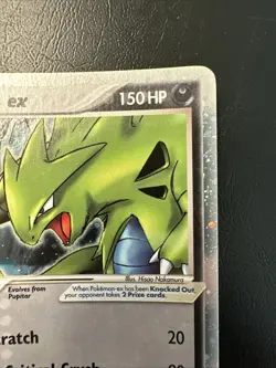 Pokemon Tyranitar EX Pop Series 1 #17 Near Mint Clean - Image 3