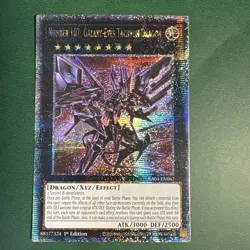 Yugioh - Number 107: Galaxy-Eyes Tachyon Dragon Quarter Century Rare RA04-EN067 - Image 1