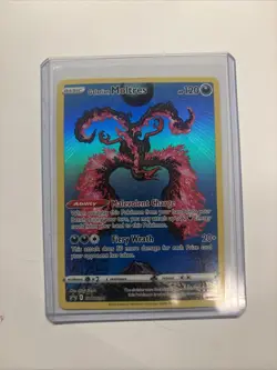 2023 Pokemon SWSH Black Star Promo Crown Zenith Tins #284 Galarian Moltres - Image 1