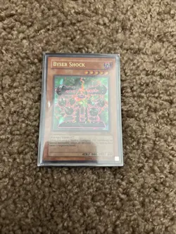 Yugioh Byser Shock PGD-103 Ultra Rare 1st Ed MP - Image 1