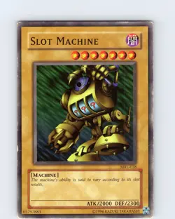 Yu-Gi-Oh TCG Slot Machine MRl-028 Unlimited Regular Common Card Played HP-MP - Image 3