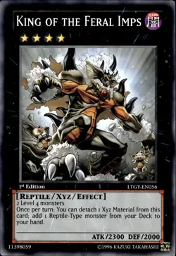 King Of The Feral Imps - 1st Edition LTGY-EN056 - NM - YuGiOh - Image 1