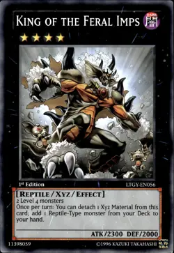 King Of The Feral Imps - 1st Edition LTGY-EN056 - NM - YuGiOh - Image 3
