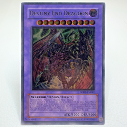 Yugioh Destiny End Dragoon LODT-EN042 Unlimited Ultimate Rare Holo - NM - Image 3