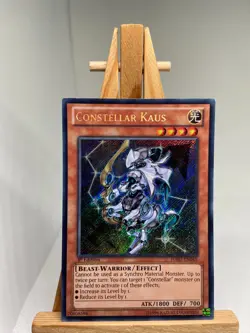 Constellar Kaus - Secret Rare 1st Edition HA07-EN045 - LP - YuGiOh - Image 3