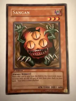 Sangan MRD-069 Metal Raiders 1st Edition Yugioh TCG - Image 1