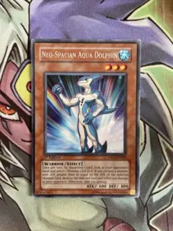 DP03-EN005 Neo-Spacian Aqua Dolphin Rare 1st Edition NM Yugioh Card - Image 3
