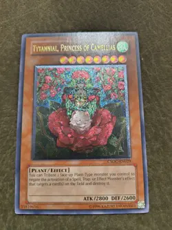 Yugioh Tytannial, Princess Of Camellias CSOC-EN029 Ultimate Rare LP - Image 5