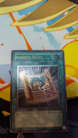 YuGiOh! | Ancient Rules | STON-EN037 Ultimate Rare | NM - Image 10