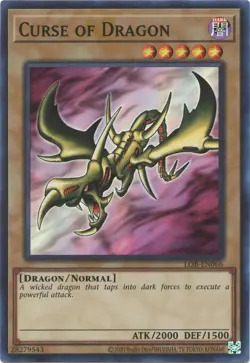 Curse of Dragon LOB-EN066 Legend of Blue Eyes White Dragon (25th Anniversary Edition) Unlimited - Image 1