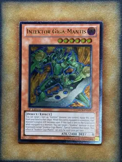 Yugioh Inzektor Giga-Mantis ORCS-EN021 Ultimate Rare 1st Ed NM - Image 1
