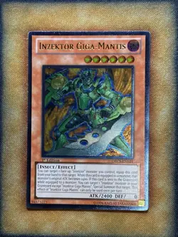 Yugioh Inzektor Giga-Mantis ORCS-EN021 Ultimate Rare 1st Ed NM - Image 2