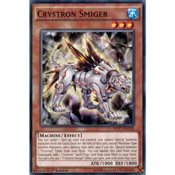 Crystron Smiger Yu-Gi-Oh! MP17-EN138 1st Common - Image 1