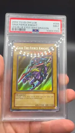 Gaia The Fierce Knight LOB-006 The Legend of Blue Eyes White Dragon Unlimited|Unlimited Edition - Image 3