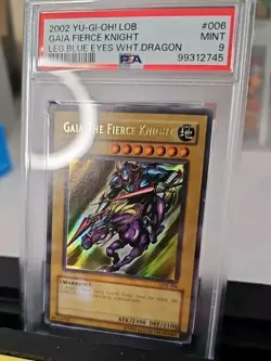 Gaia The Fierce Knight LOB-006 The Legend of Blue Eyes White Dragon Unlimited|Unlimited Edition - Image 1