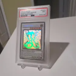 Yu Gi Oh! Ancient Fairy Dragon Ghost Unlimited PSA 9 Mint (Max Saturation) - Image 1