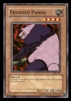 Yugioh Frenzied Panda #LOB-081 The Legend of Blue Eyes White Dragon LP - Image 1