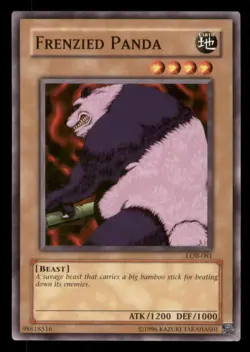 Yugioh Frenzied Panda #LOB-081 The Legend of Blue Eyes White Dragon LP - Image 3
