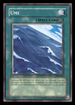 Yugioh Umi #LOB-050 The Legend of Blue Eyes White Dragon LP - Image 3