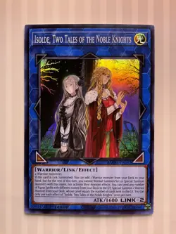 Yugioh - Isolde, Two Tales Of The Noble Knights - Super Rare - Excellent Conditi - Image 2