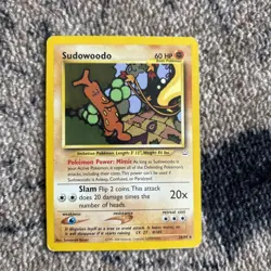 Sudowoodo 26/64 Neo Revelation 1st Edition Rare WOTC NM Pokemon Card - Image 1