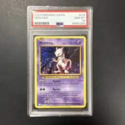 Mewtwo 014/034 Trading Card Game Classic Holo PSA Gem Mint 10 Graded PokÃ©mon - Image 1