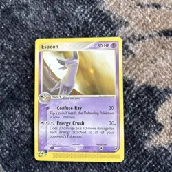 Espeon - Pokemon Card - 16/100 - EX Sandstorm - Non Holo Rare - 2003 - NM/LP - Image 1