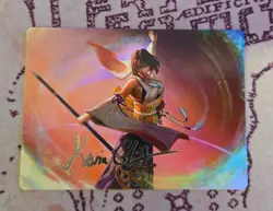 MTG Yuna, Grand Summoner Gold Stamp Final Fantasy NM - Image 1