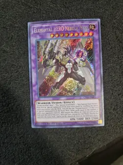Yugioh - Elemental HERO Nebula Neos CT15-EN001 NM Limited Secret Rare  - Image 1