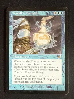 1x Parallel Thoughts (44) Scourge MP MTG Magic the Gathering x1 MKE - Image 1