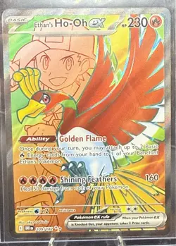 Ethan's Ho-Oh ex 209/182 Sv10: Pokemon Destined Rivals Holo - ULTRA RARE - NM - Image 1