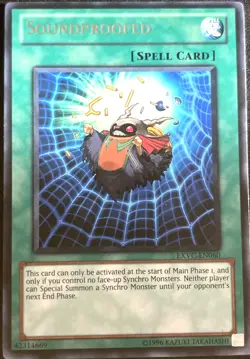 Soundproofed EXVC-EN060 Extreme Victory Unlimited YuGiOh TCG Card - Image 1