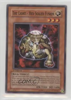 The Light - Hex-Sealed Fusion 1st Ed. YuGiOh Flaming Eternity #FET-EN027 0xr2 - Image 1