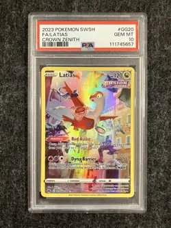 PSA 10 Latias #GG20 Crown Zenith: Galarian Gallery Full Art Pokemon TCG - Image 1