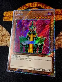 ðŸ”¥YUGIOH â€¢ JINZO â€¢ PLATINUM SECRET RARE â€¢ RA03-EN099 â€¢ 1st EDITION â€¢ NMðŸ”¥ - Image 3