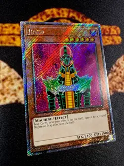 ðŸ”¥YUGIOH â€¢ JINZO â€¢ PLATINUM SECRET RARE â€¢ RA03-EN099 â€¢ 1st EDITION â€¢ NMðŸ”¥ - Image 4