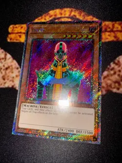 ðŸ”¥YUGIOH â€¢ JINZO â€¢ PLATINUM SECRET RARE â€¢ RA03-EN099 â€¢ 1st EDITION â€¢ NMðŸ”¥ - Image 7