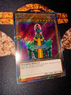 ðŸ”¥YUGIOH â€¢ JINZO â€¢ PLATINUM SECRET RARE â€¢ RA03-EN099 â€¢ 1st EDITION â€¢ NMðŸ”¥ - Image 8