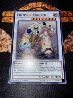 ðŸ”¥YUGIOH â€¢ COLOSSAL FIGHTER â€¢ SECRET RARE â€¢ LC5D-EN030 â€¢ 1st EDITION â€¢ VLPðŸ”¥ - Image 6