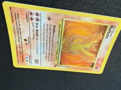 Moltres Holo Fossil Base Set Pokemon Card 12/62 One Owner - Image 2