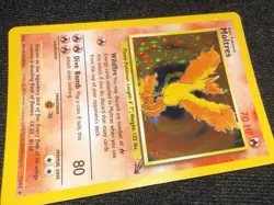Moltres Holo Fossil Base Set Pokemon Card 12/62 One Owner - Image 6