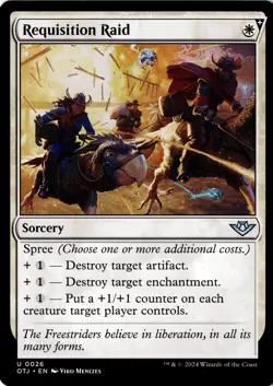 Requisition Raid Non-Foil Outlaws of Thunder Junction 26 NM MTG - Image 1