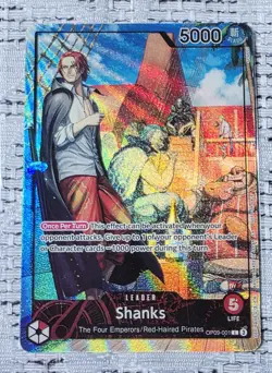 One Piece Shanks Leader PSA Promo Card Exclusive OP09-001 Sealed - Image 2