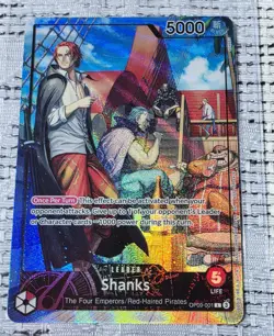 One Piece Shanks Leader PSA Promo Card Exclusive OP09-001 Sealed - Image 3