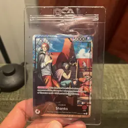 One Piece Shanks Leader PSA Promo Card Exclusive OP09-001 Sealed - Image 1
